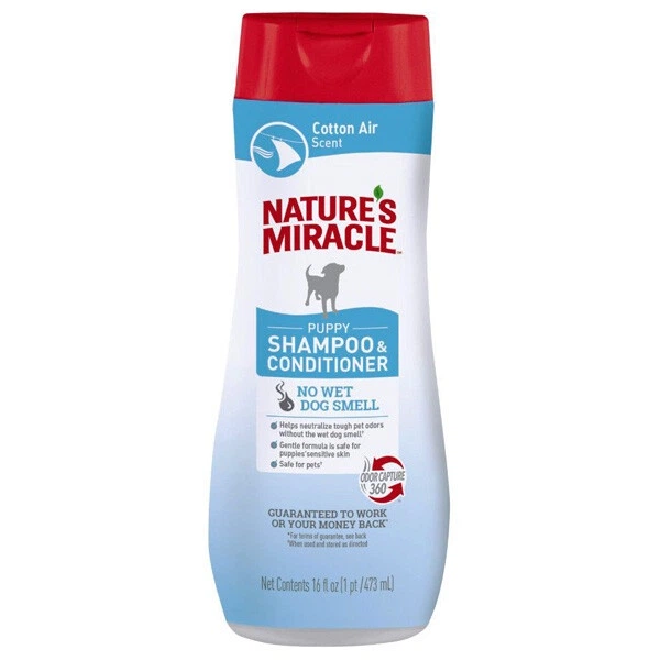 Шампунь 8in1 для цуценят Nature`s Miracle 473мл