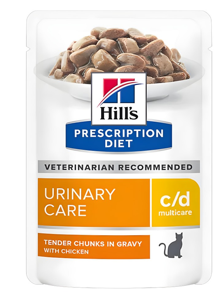 Hill's WET PD Feline C/D курка запобіг.струв.цист. 85 гр