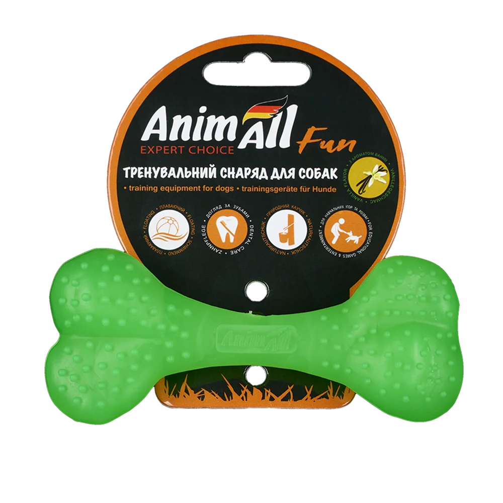Animall іграшка кістка зелена 12 см
