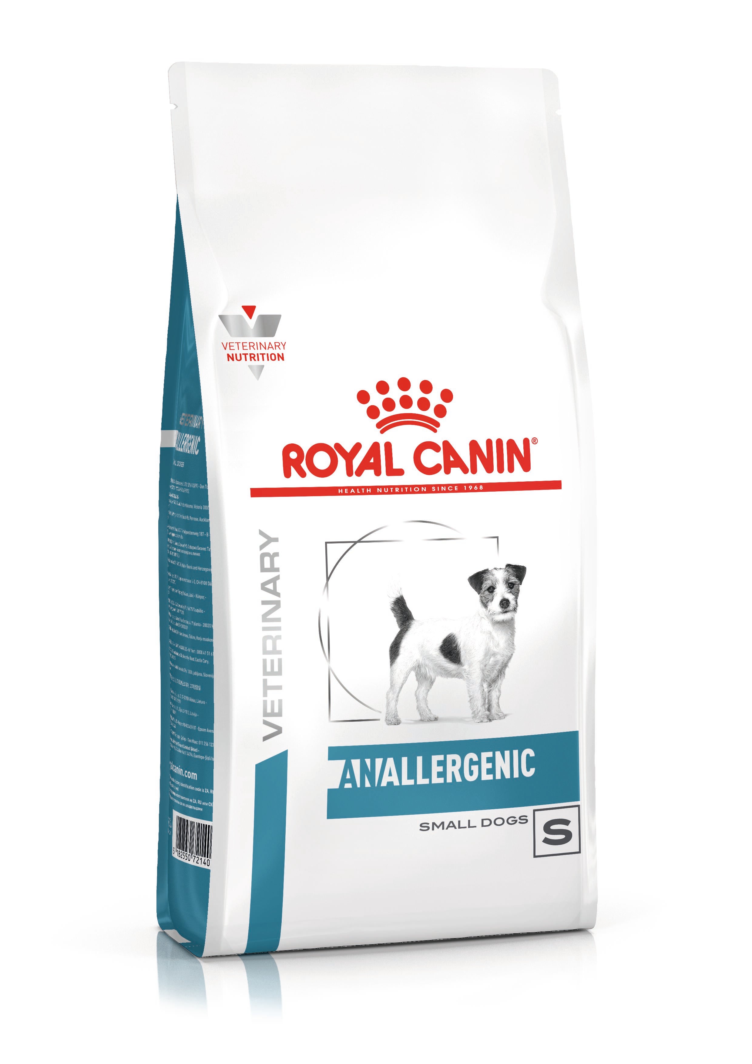 Royal для дорослих собак малих порід Canin ANALLERGENIC DOG при харчовій алергії або непереносимості деяких інгредієнтів 1.5 кг
