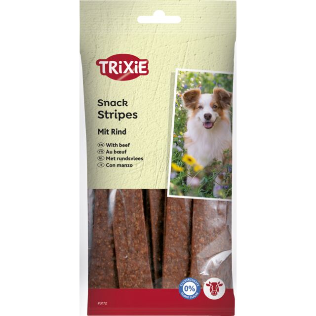 Лакомство д/собак Trixie Stripes Light с говядиной 100g