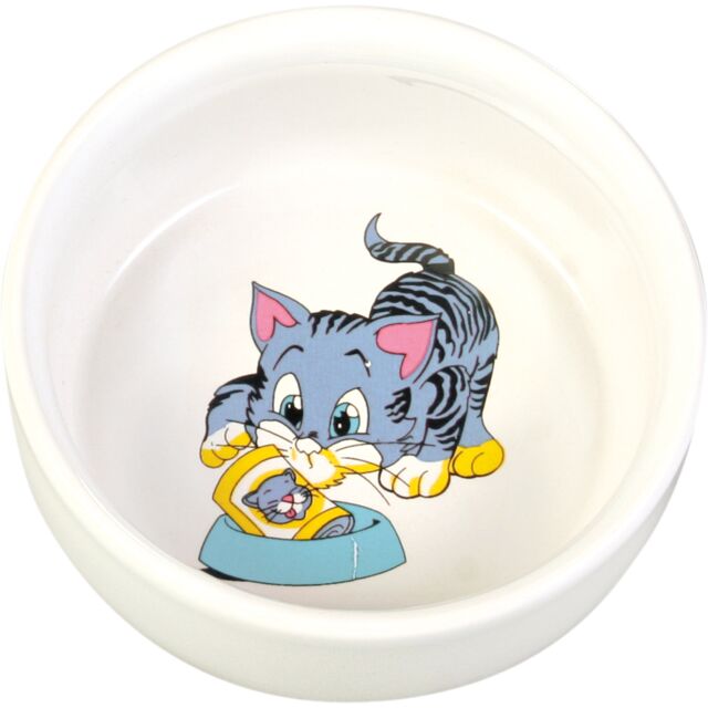 Миска для котов Trixie керамическая 0,3л*11см