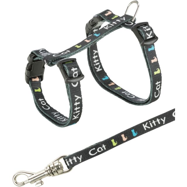 Поводок і шлея Trixie для кошенят Kitty Cat нейлон арт. 4181