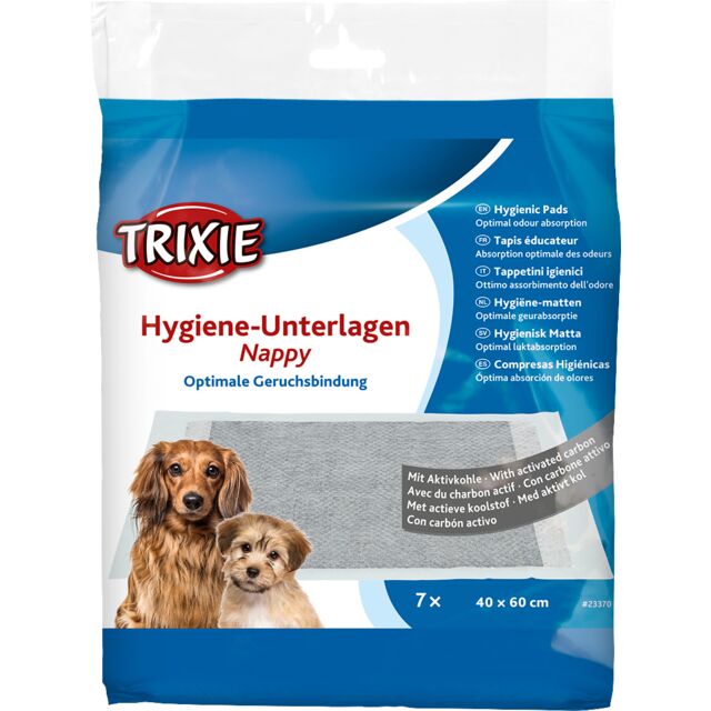 Пелюшки Trixie з активованим вугіллям для собак 40х60