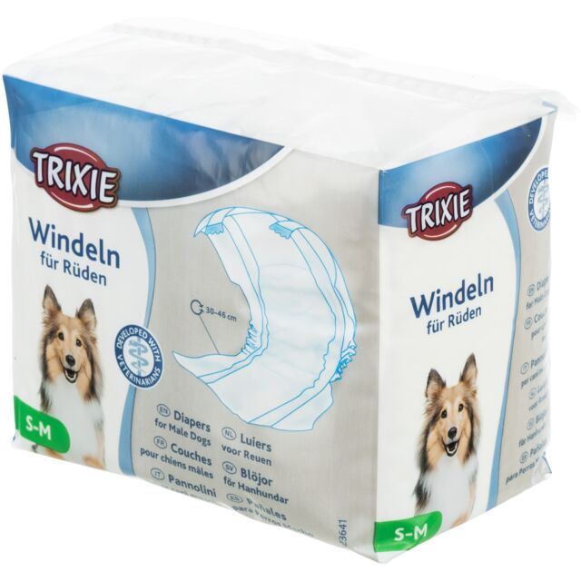 Підгузки Trixie для кобелів S-M 1 шт