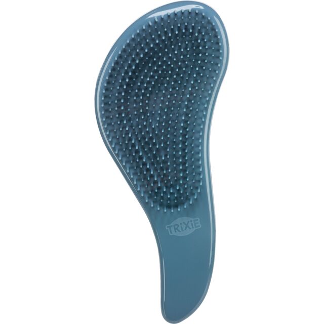 Trixie Пуходерка для собак Tangle Teezer пластик, 19 см. бирюзовая