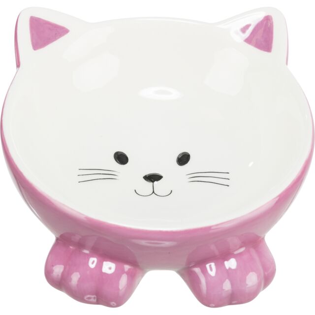 Миска Trixie для котів Котик ергономічна керамічна 0,15л d=14см арт.24807