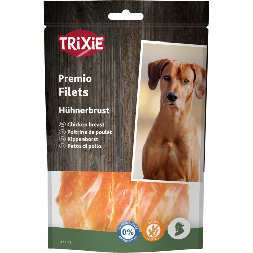 Ласощі для собак Trixie Преміо Chiken Filets куряче філе 100 гр