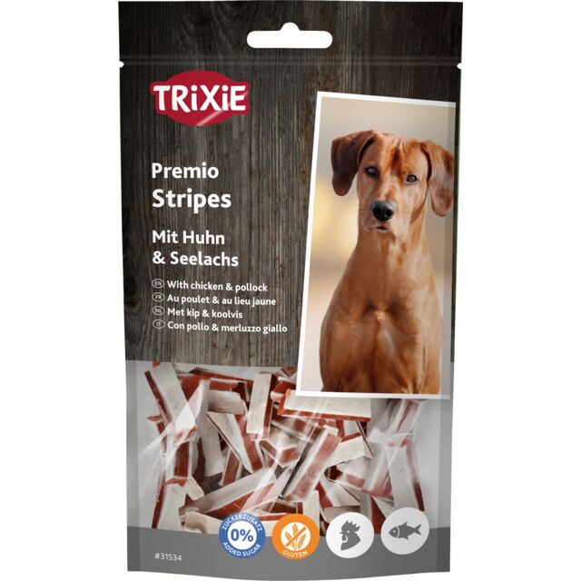 Trixie лакомство для собак 75 гр курица и ментай