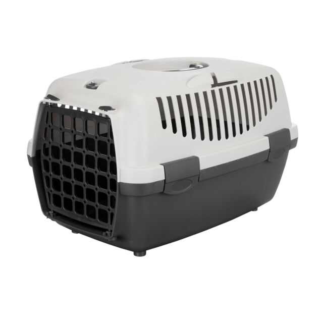 Переноска Trixie для собак та котів Capri 1 пластикова сіра до 6кг XS 32*31*48см арт.39811