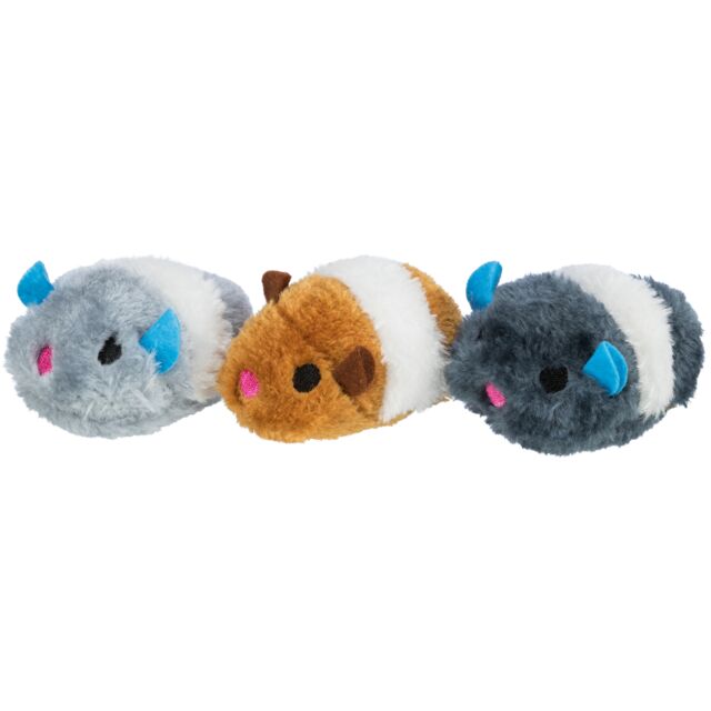 Іграшка Trixie для котів Миша хутряна вібруюча 7-10см 1шт арт.4089