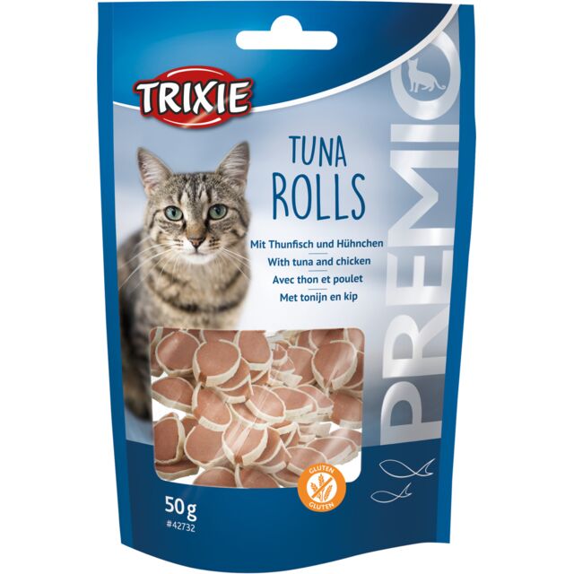 Ласощі для котів Trixie Премио Tuna rolls тунец 50 гр