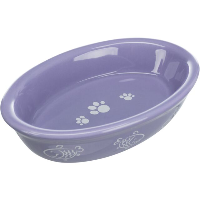 Миска Trixie для котів овальна керамічна 11.5см 0.2л арт.24495