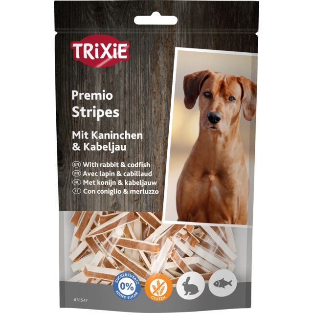 Trixie ласощі для собак з рибою та кроликом 100 гр
