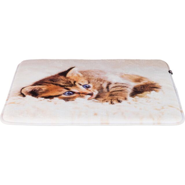 Лежак Trixie для котів Tilly плюшевий бежевий з кішкою 50*40см арт.37127