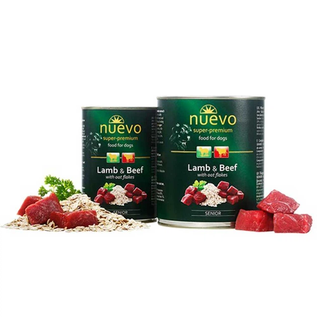 Корм конс. NUEVO ADULT з олениною, брусницею та сафлоровою олією, для собак 400 гр