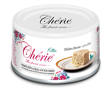 Cherie 80g Complete & Balanced Chicken Мус з тунця для кошенят