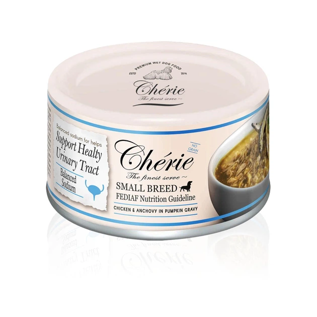 Cherie SB Chicken & Anchovy in Pumpkin Gravy 80g/Курка в гарбузовому соусі з анчоусами, 80 г