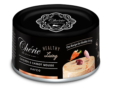 Cherie 80g Healthy Living Мус з курки та моркви для котів