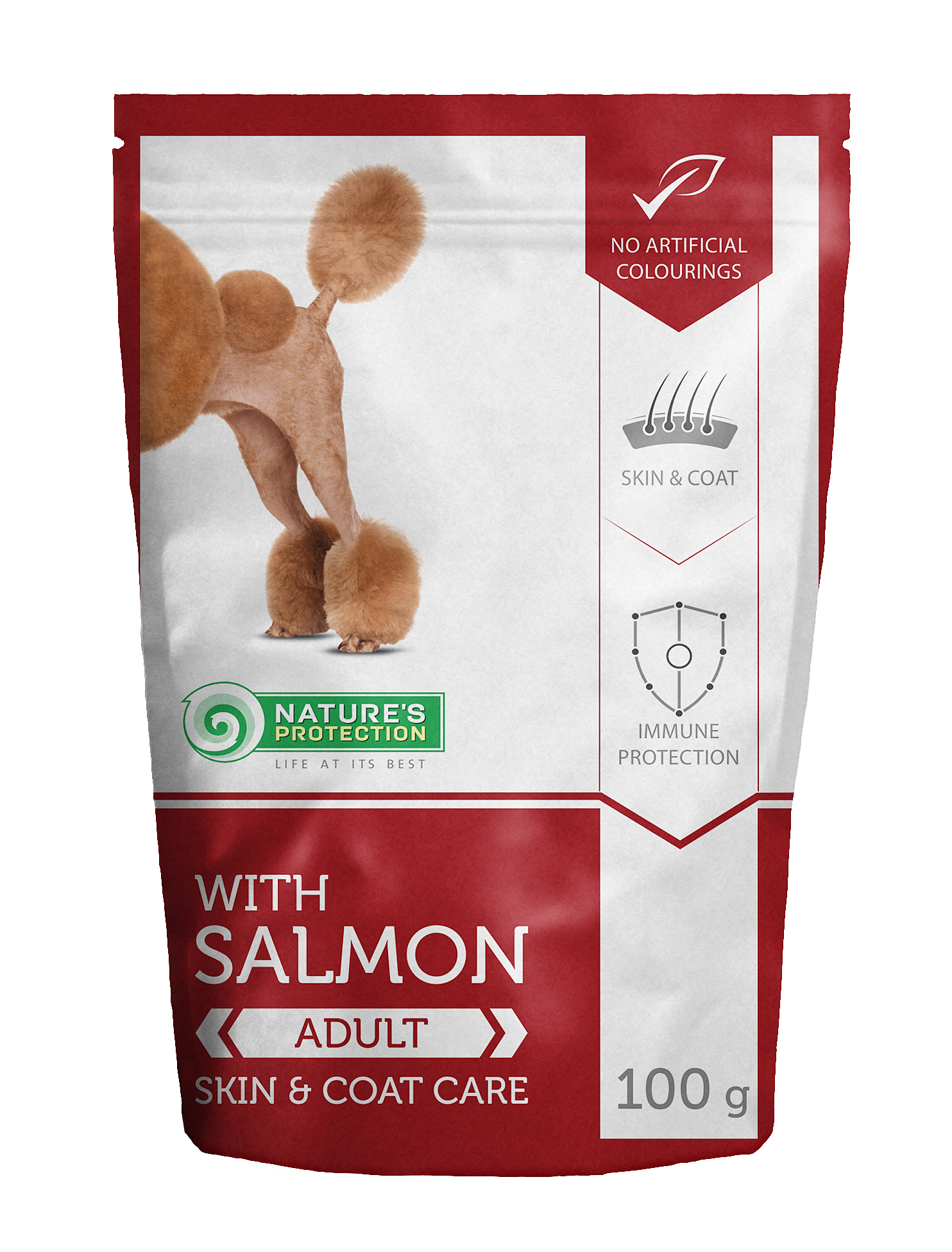 Natures Protection корм для собак пауч з лососем 100 гр