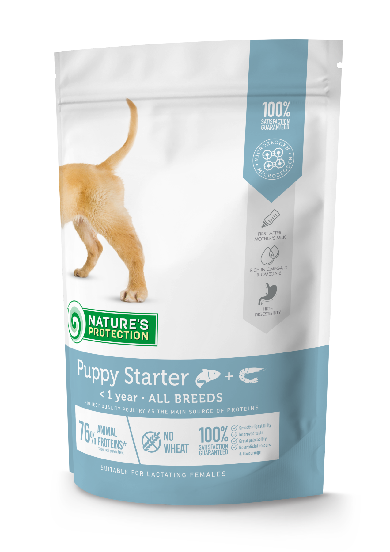 Natures Protection Junior All breeds 2 kg для собак с птицей