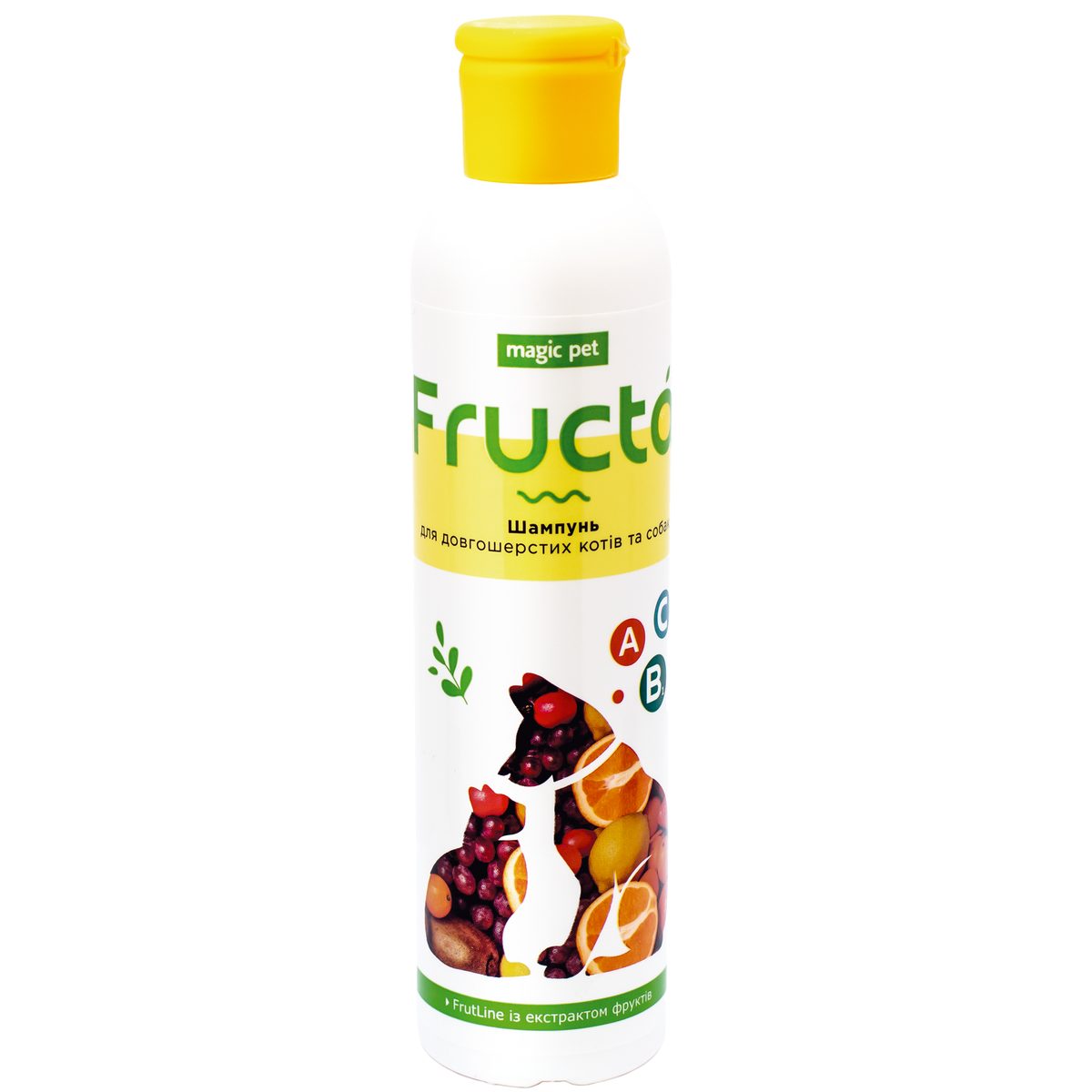 magik pet Fructa шампунь для длинной шерсти 220 млл