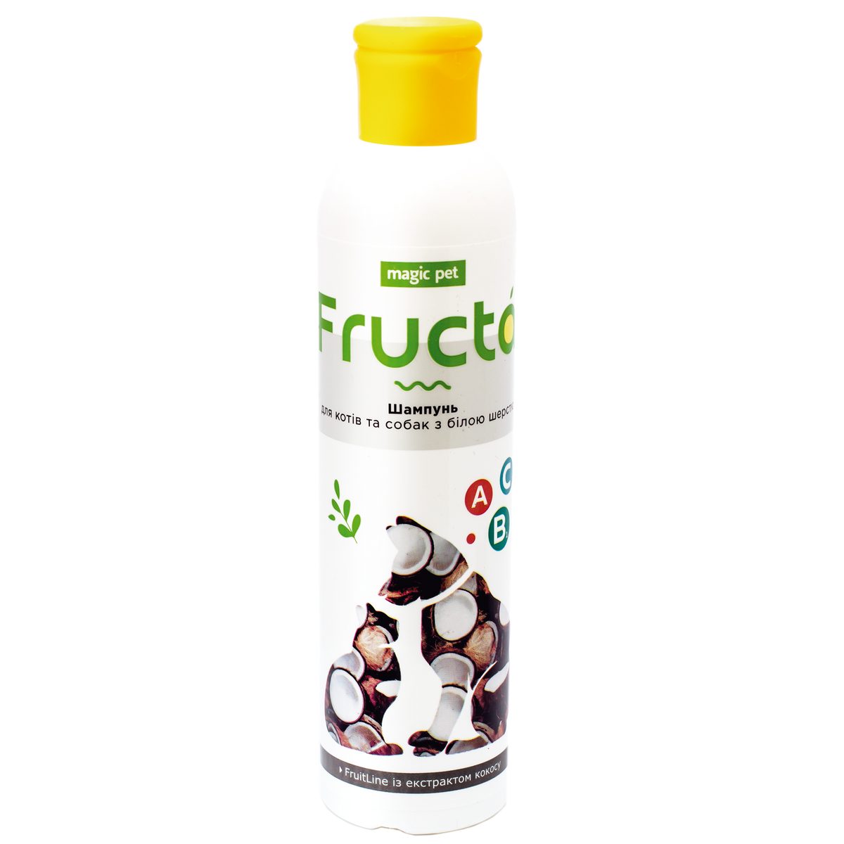 magic pet Fructa шампунь с белой шерстью 220 млл