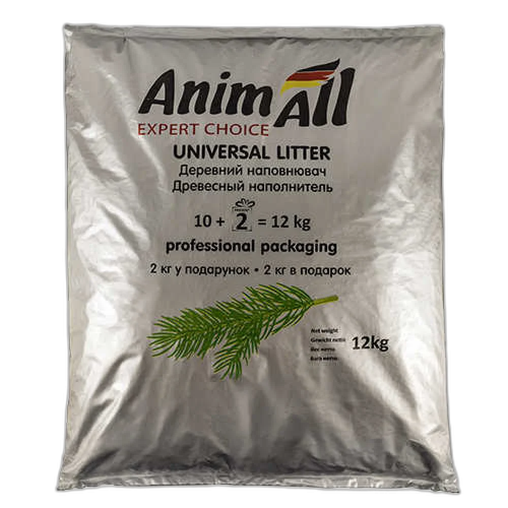 Animall Наповнювач АнімАлл деревний 2 кг