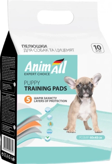 Animall пеленки 60х45 см 10 шт