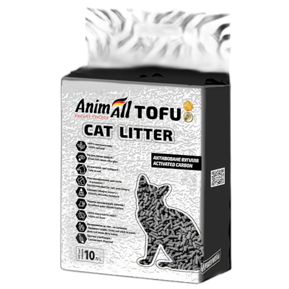 Tofu АнімАлл ТОФФУ з активованим вугіллям 4,66кг/10 літрів