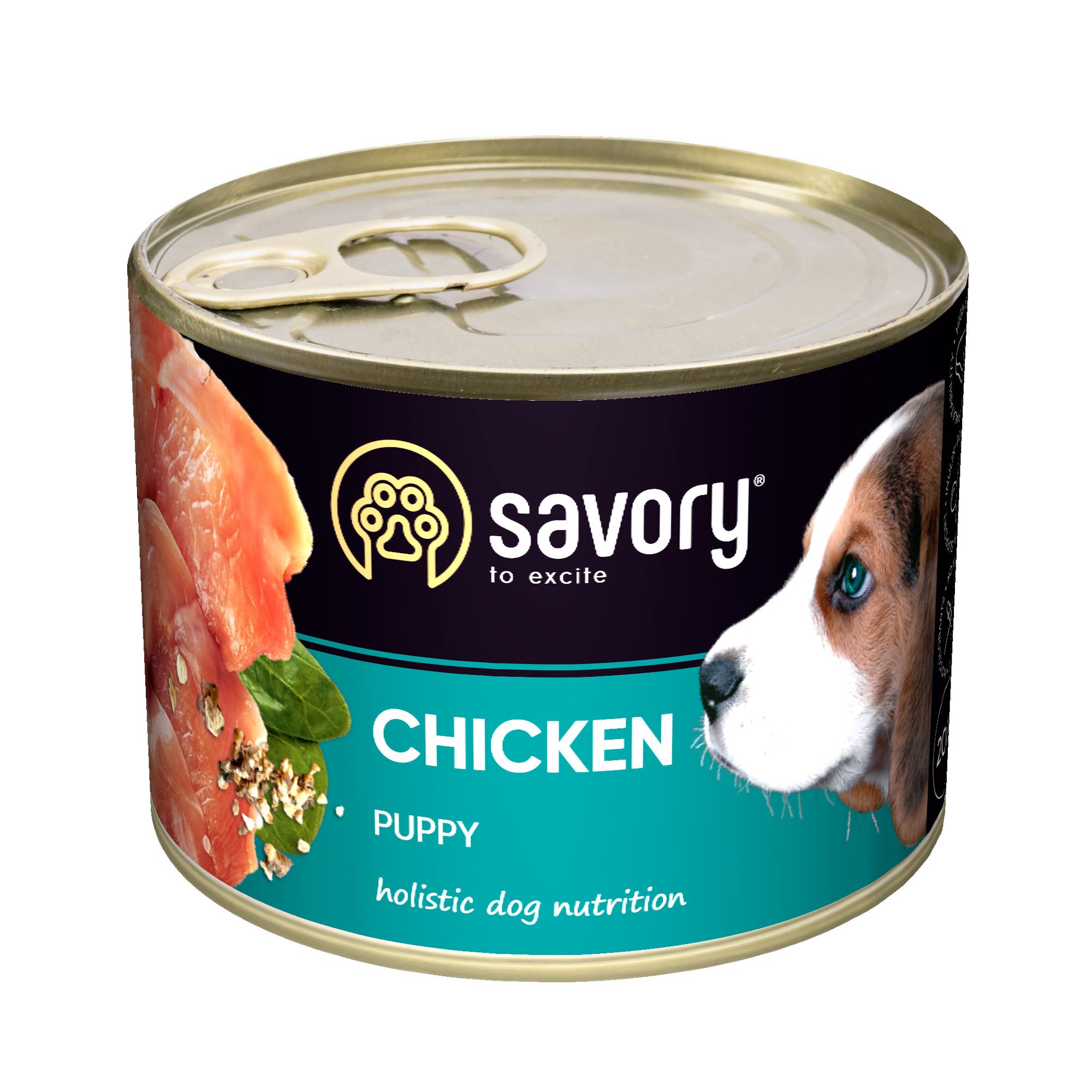 Savory Dog All breeds Puppy курица k 200g