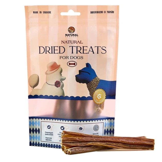 NATURAL Кишка яловича для дресирування 100г
