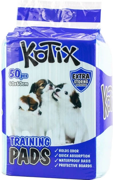 Пелюшки для собак Kotix Premium, 60*60 см 1 шт