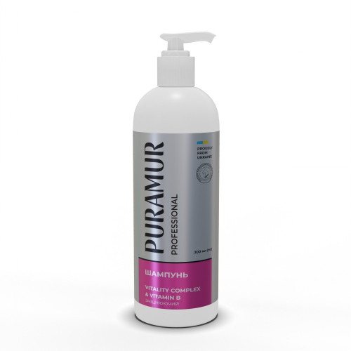 Puramur Vitality Complex with Vitamin B Шампунь зміцнюючий 200 мл