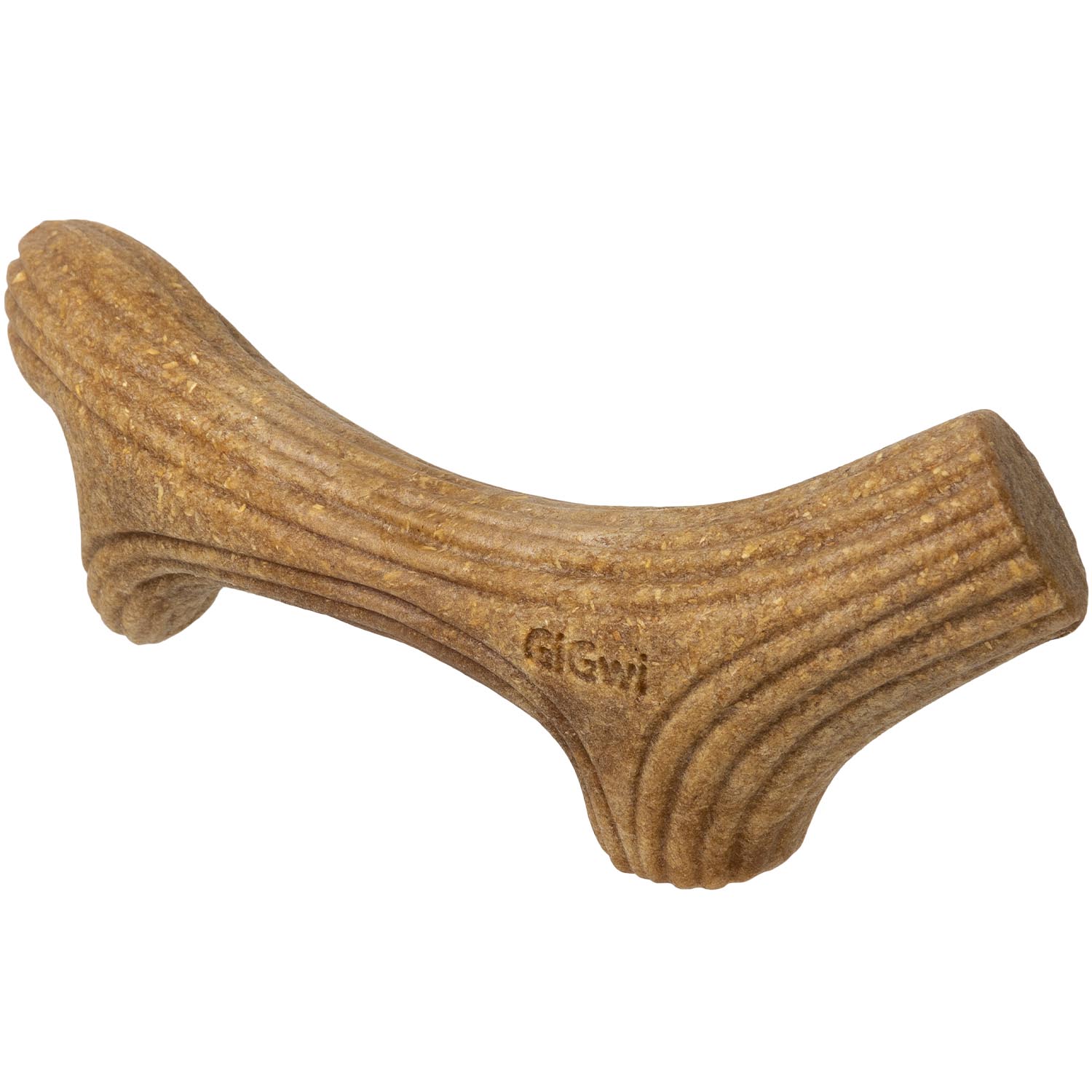 Іграшка для собак Ріг жувальний GiGwi Wooden Antler, дерево, полімер, M