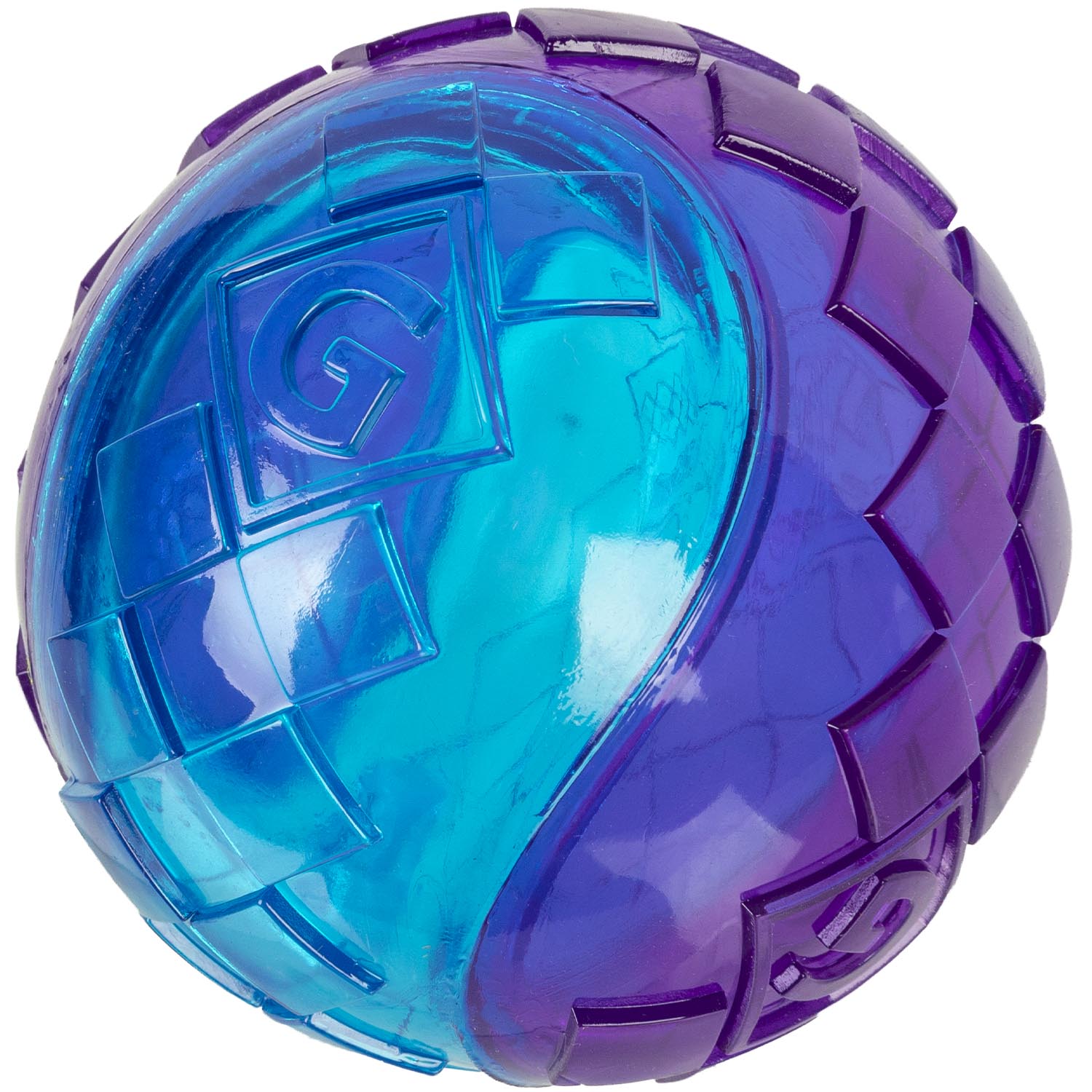 Іграшка для собак М'яч з пищалкою GiGwi BALL, гума, 8 см