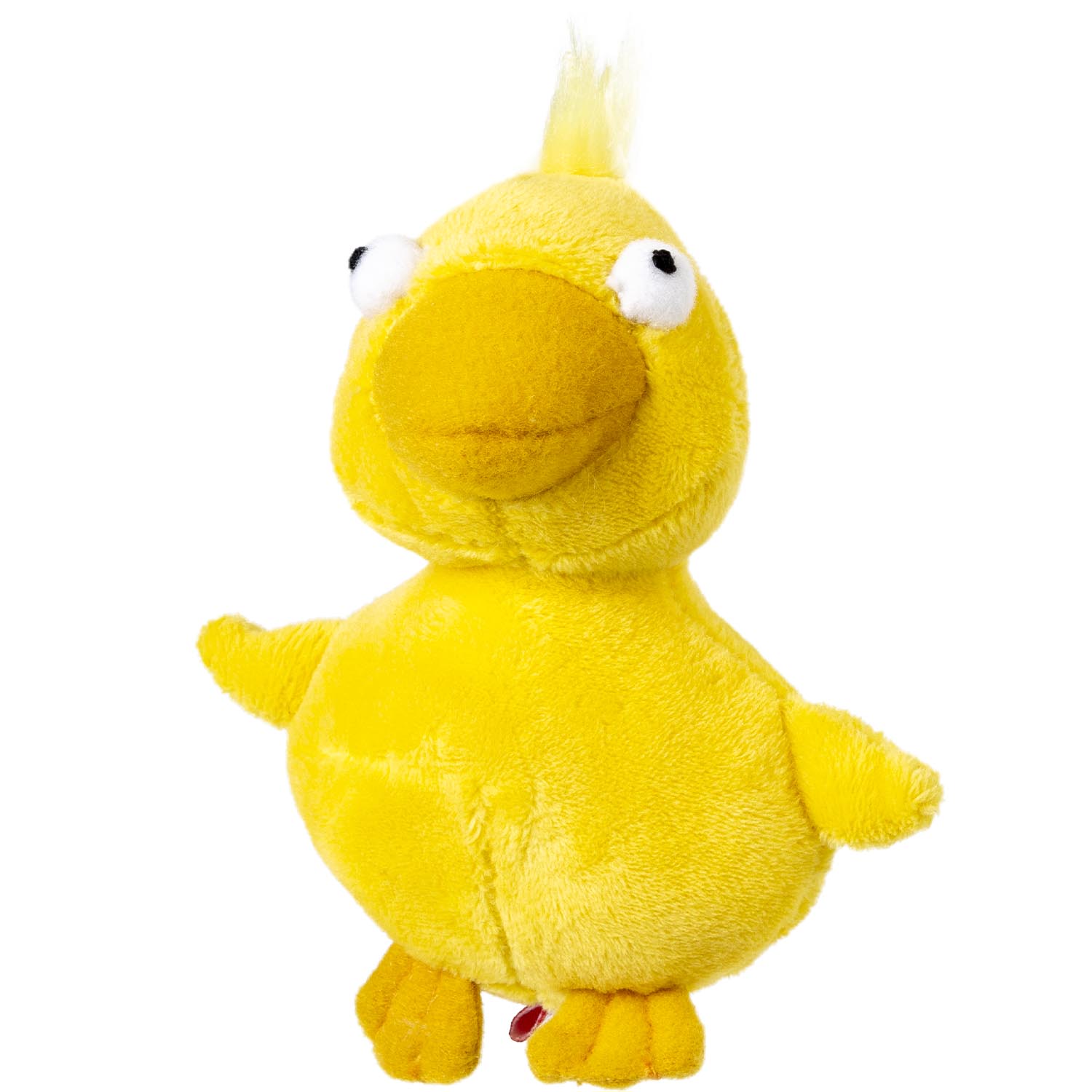 Іграшка для собак Качка з пищалкою GiGwi Plush Friendz, текстиль, МТХ, 11 см