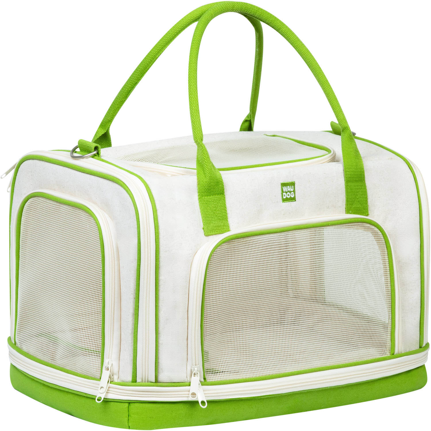 Сумка-переноска для котів та дрібних порід собак WAUDOG Relax Eco, 47x30x28 см, до 8 кг