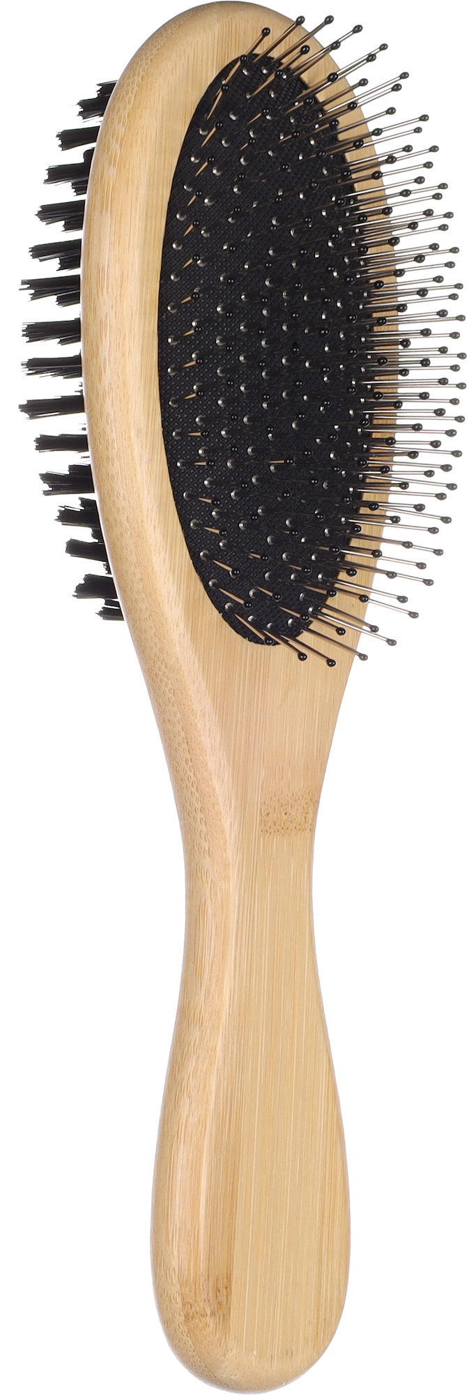 Flamingo 522382 Щітка двостороння BAMBOO 2в1 для собак, L 24,5х7см