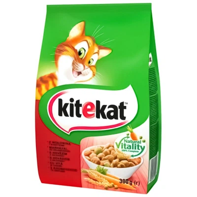 Kitekat говядина-овощи сухой 300 g