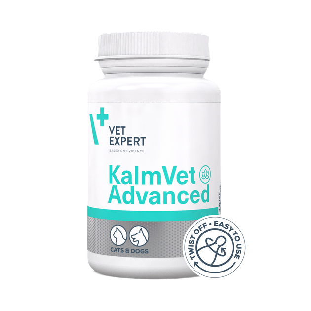 KalmVetVet Expert для котів і собак для зменшення симптомів стресу 1 капсула
