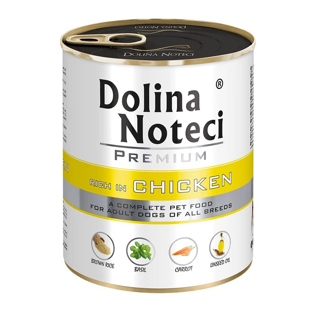 Корм конс. Dolina Noteci для собак з куркою 800 гр