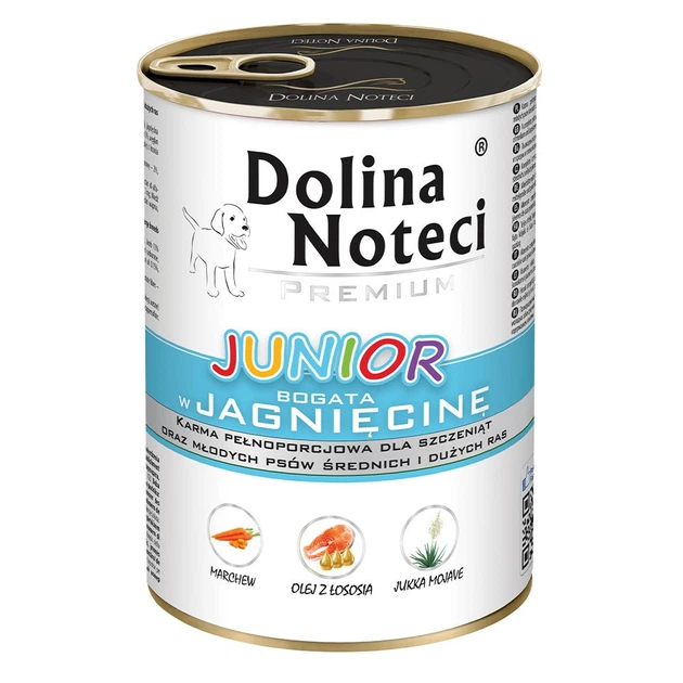 Корм конс.Dolina Noteci Premium для цуценят з якнем 400 гр