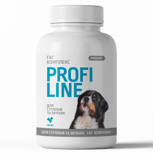 Вітаміни PROVET PROFILINE для собак гаг комплекекс для суглобів 100 таб
