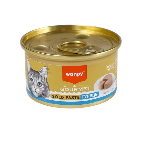 Wanpy ТУНЕЦЬ (Tuna Adult) вологий корм для дорослих котів, паштет, 85 г