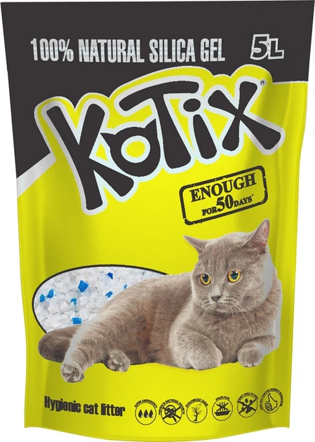 KOTIX наполнитель силикогель 5 лит