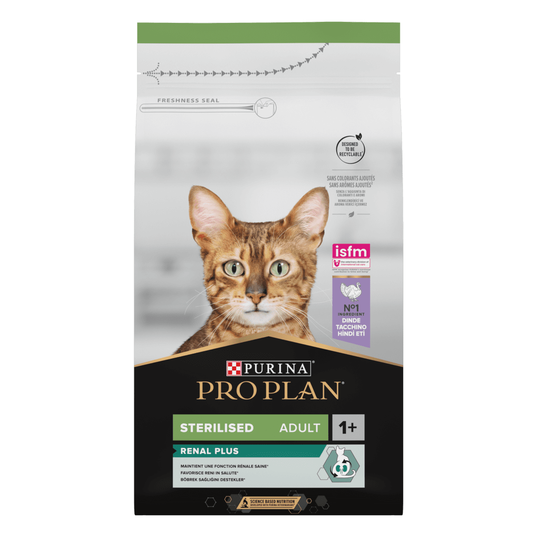 PROPLAN стерилизованная кошка с индейкой 1.5 кг