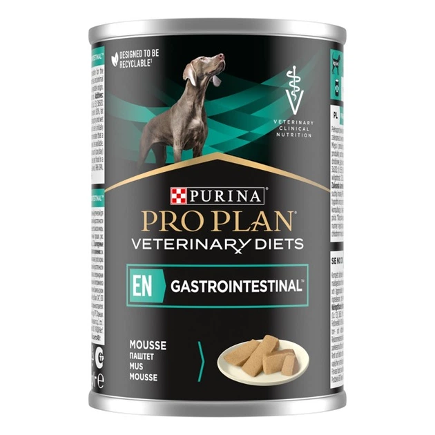PRO PLAN GASTROINTENSINAL мус банки 400 гр