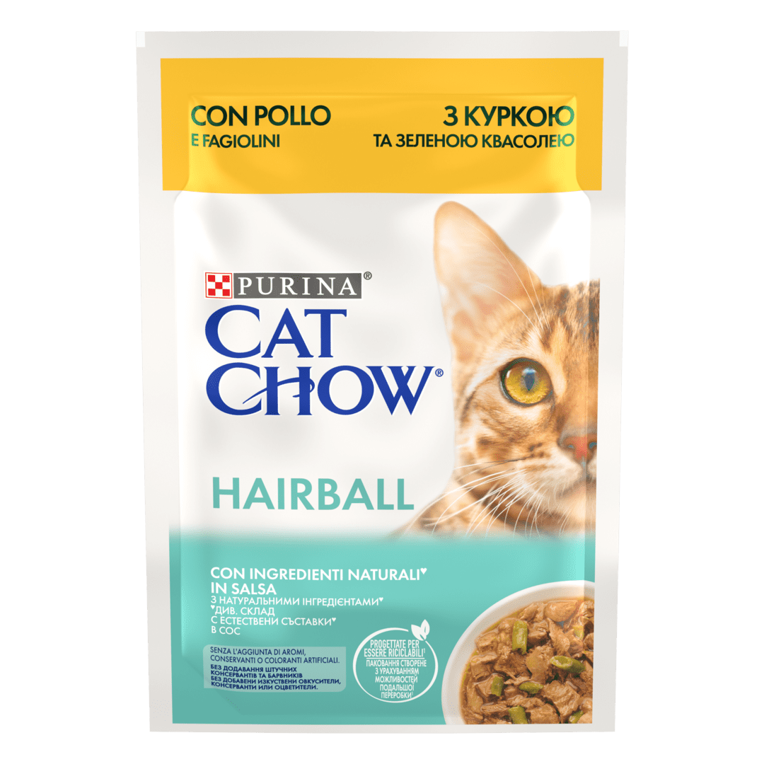 PURINA CAT CHOW Хербел курка та зелень 85 гр