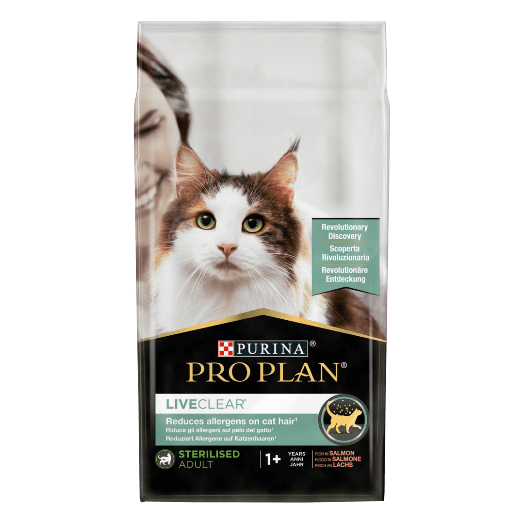 ProPlan Live Clear Adult Sterilised сухой корм для стерилизованных кошек с лососем 1.4 кг